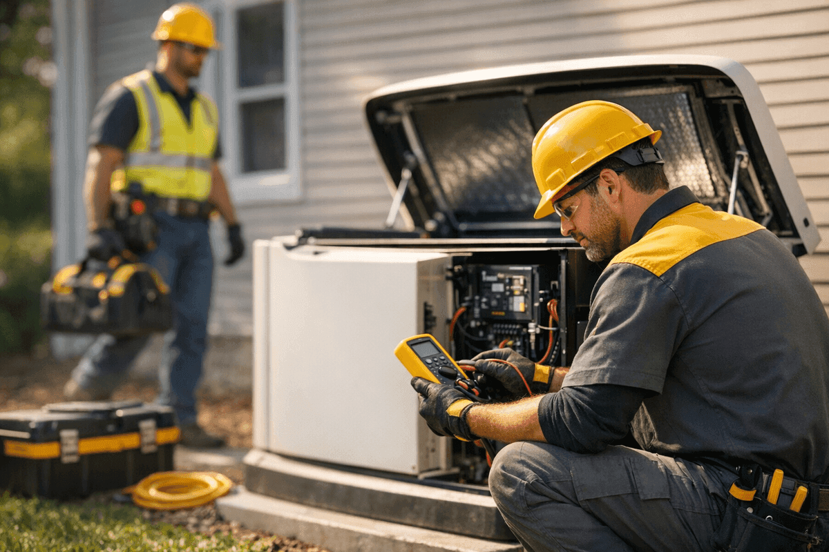 Generators service by LintPro Electric