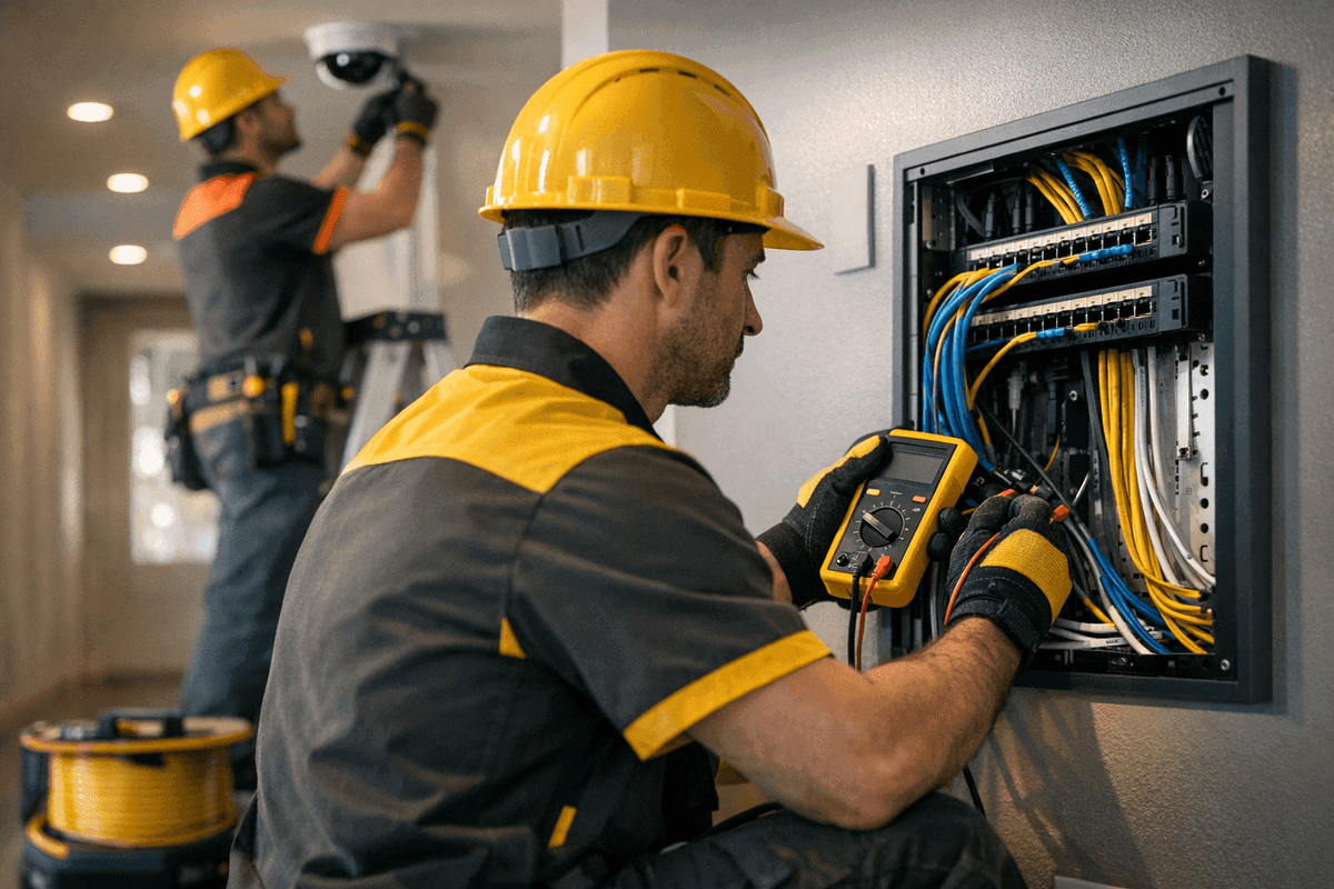 Low Voltage Systems service by LintPro Electric