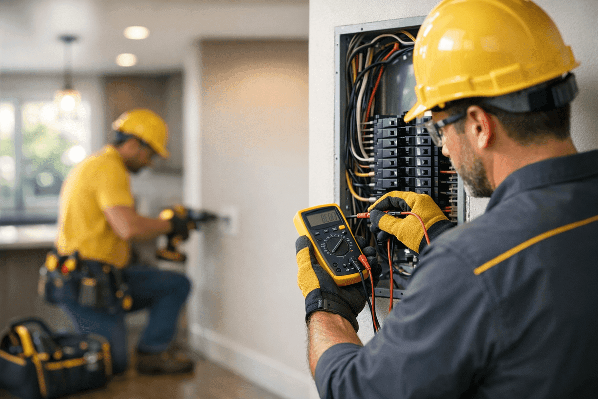 Wiring & Circuits service by LintPro Electric